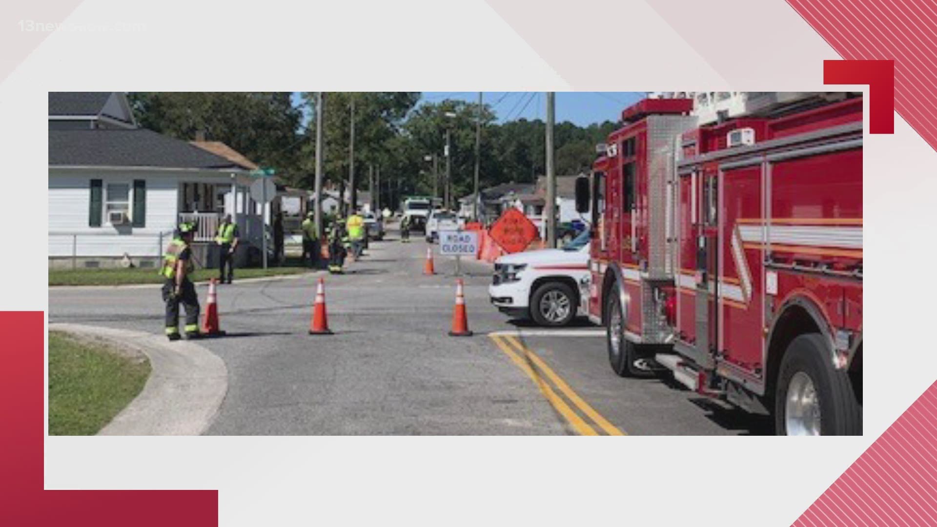 The road in Pleasant Hill was completely shut down as crews worked to repair the leak. Chief Chuck Knight said residents of the area self-evacuated.