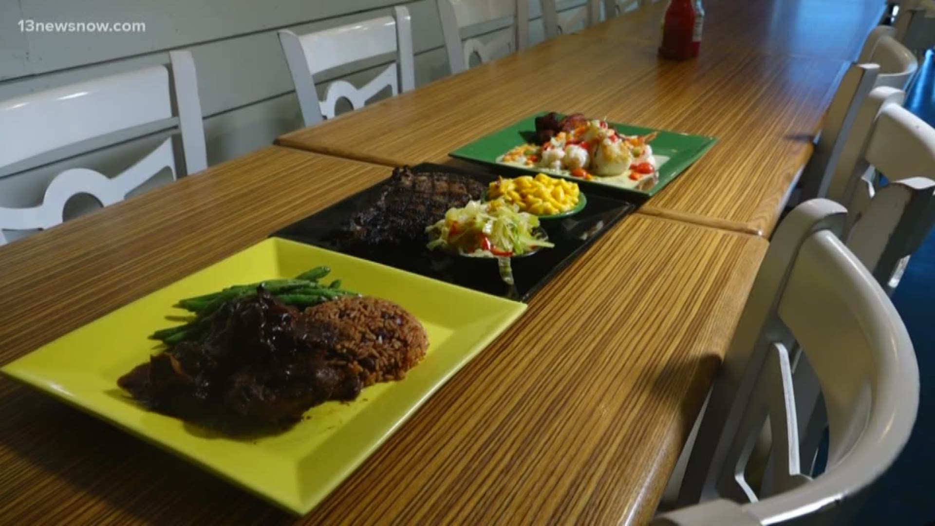 Cutlass Grille in Chesapeake offers traditional Jamaican fare and a Sunday brunch buffet.
