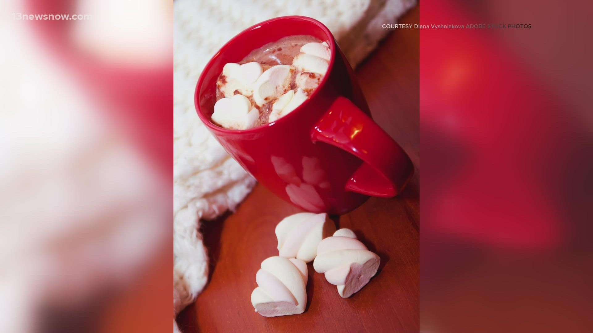 Several Norfolk restaurants are facing off in a week-long competition to see who has the best hot chocolate in the city. People can vote online for the best one.