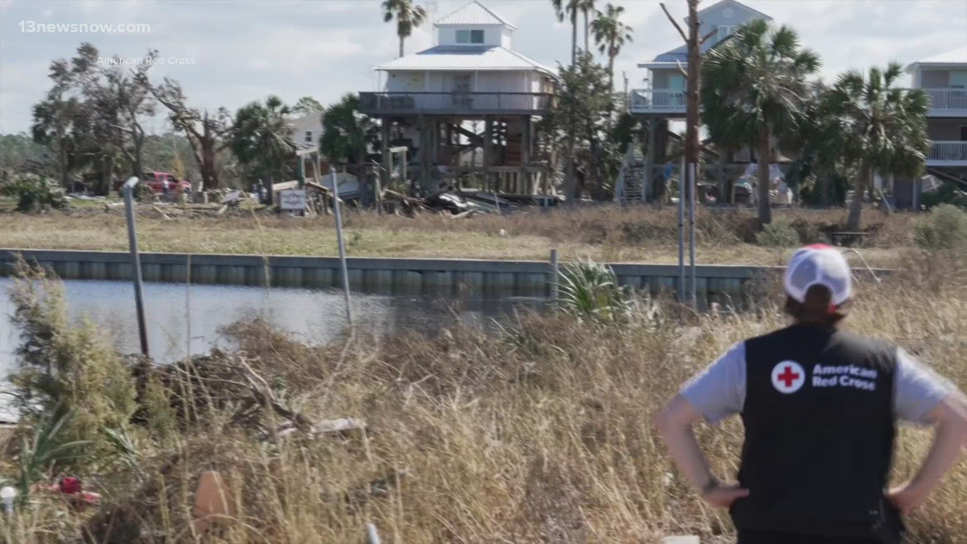 13News Now's Marta Berglund spoke to Red Cross representatives preparing for the impacts of Hurricane Milton.