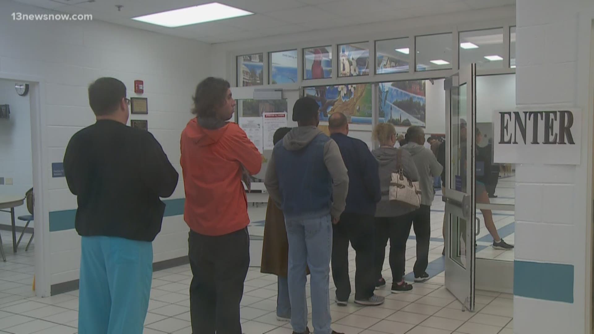 Turnout for off-year elections aren't usually high, but one area in Virginia Beach is seeing voters come out in droves. 13News Now Megan Shinn has more.