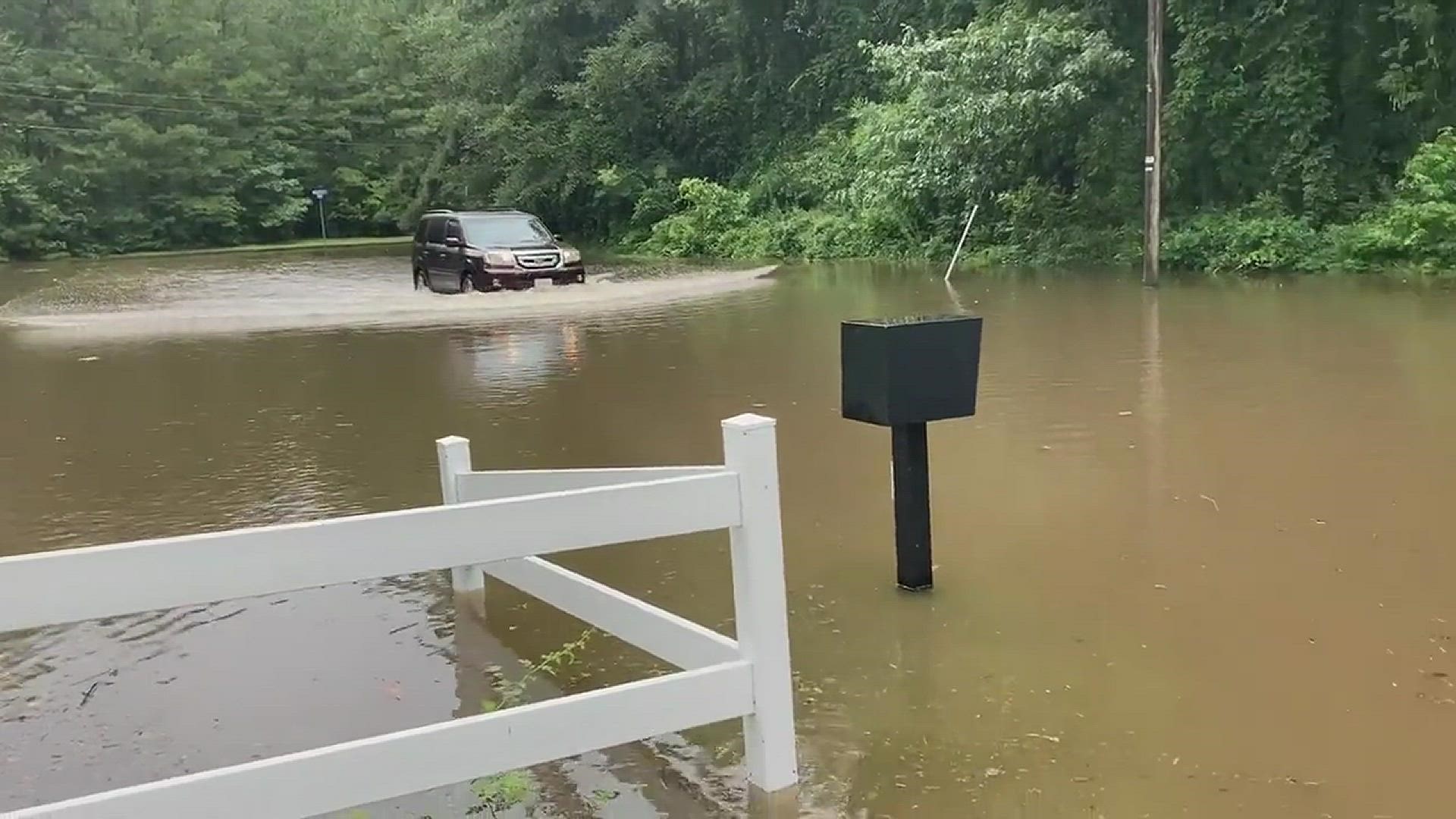 Flood on Holmes Trail, Chesapeake