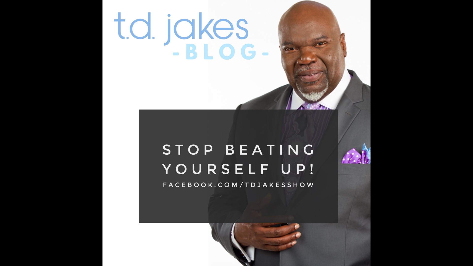 Stop beating yourself up
