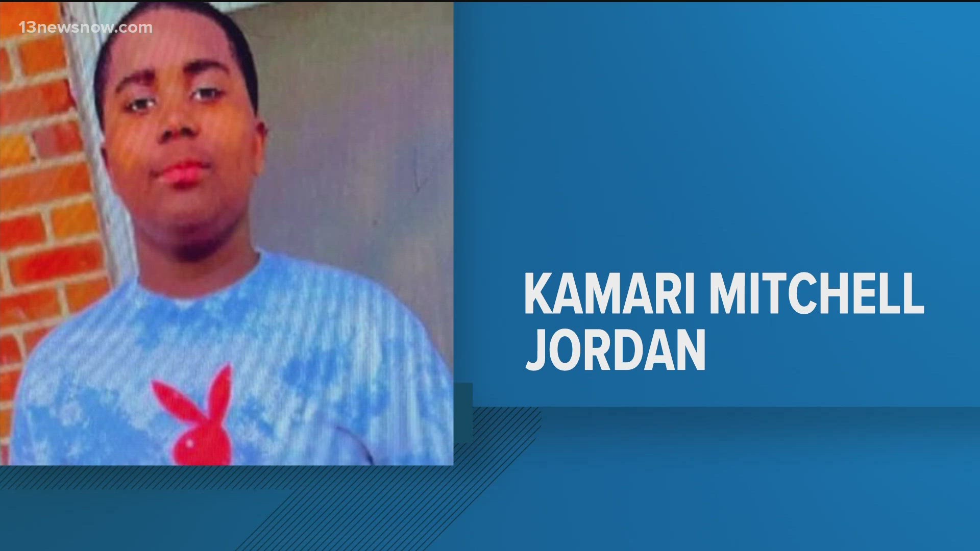 13-year-old Kamari Mitchell-Jordan was last seen Saturday on Dale Drive.