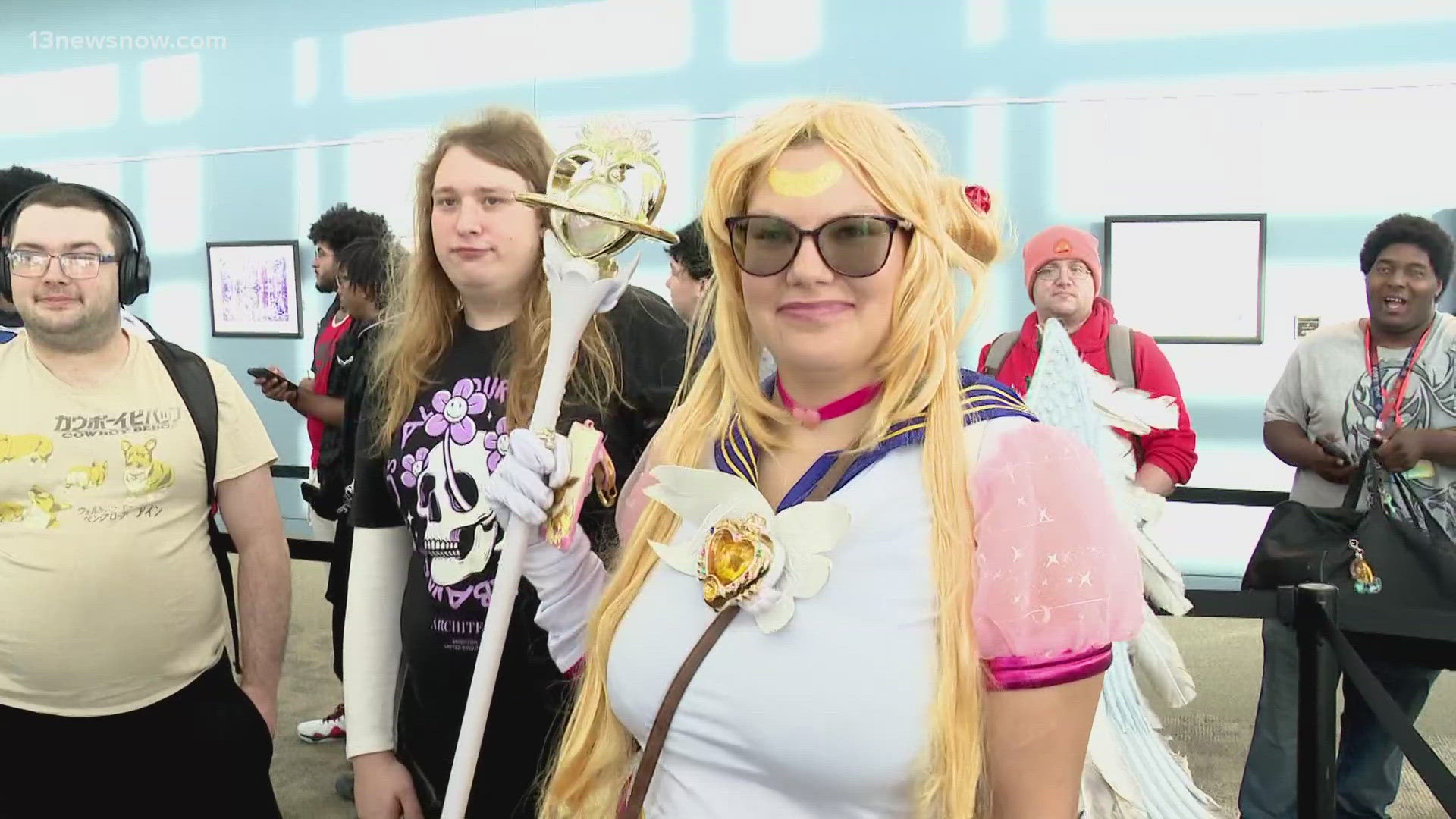 Nekocon kicked off its three-day anime convention at the Hampton Roads Convention Center. 