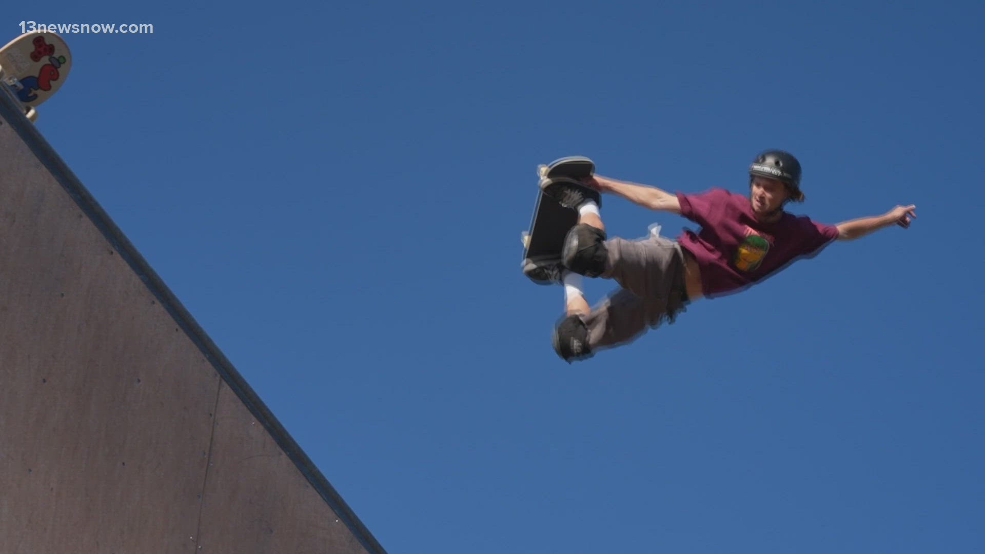 The free three-day event features skateboarding, freestyle motocross, and base jumping!