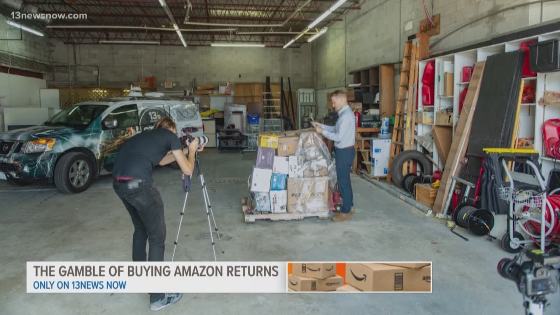 When you return something to a company like Amazon, do you know where they go? The answer, a liquidation company. They bundle everything up and sell it online.