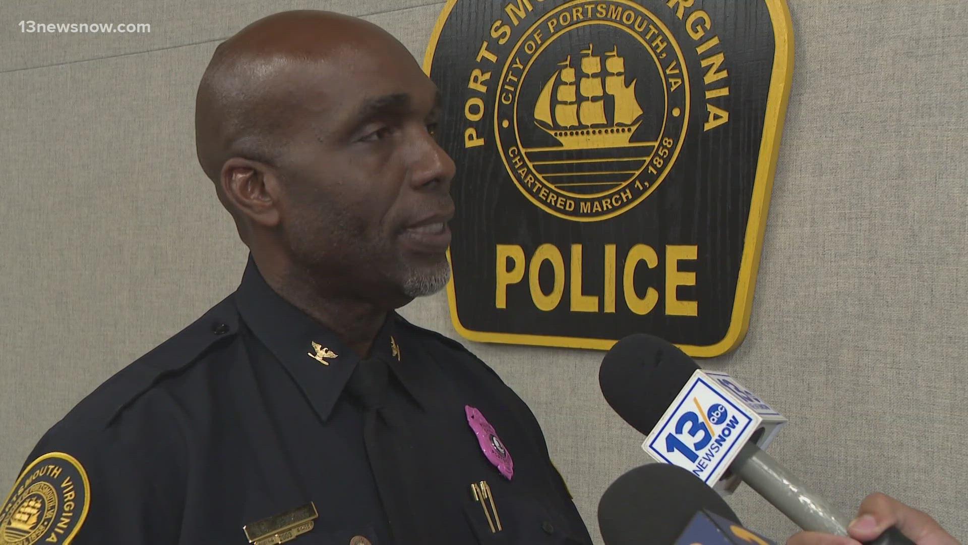 Pastor Barry Randall-Jenkins called on Portsmouth Chief of Police Stephen Jenkins to step down after violence in the city has rose.