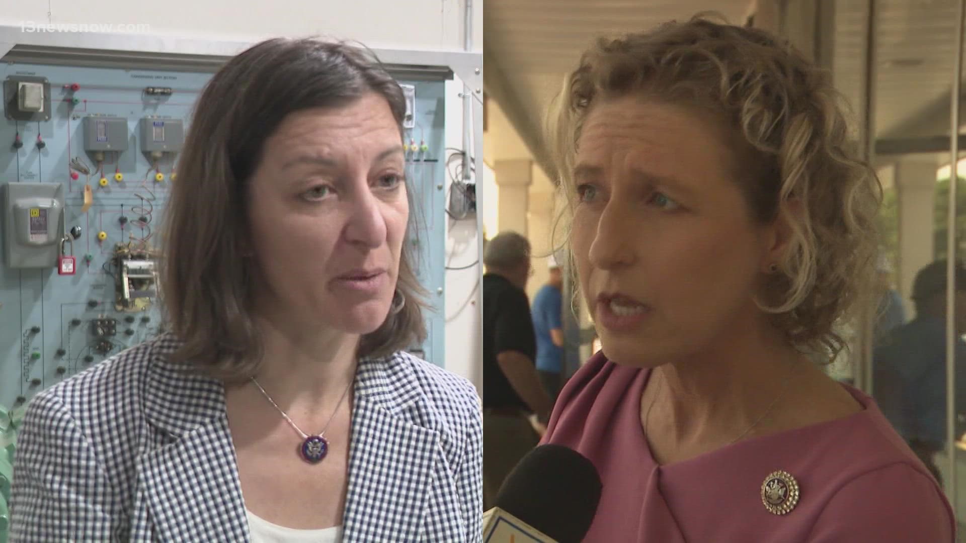 Monday night, Virginia District 2 congressional candidates gave their final message to voters ahead of Election Day.