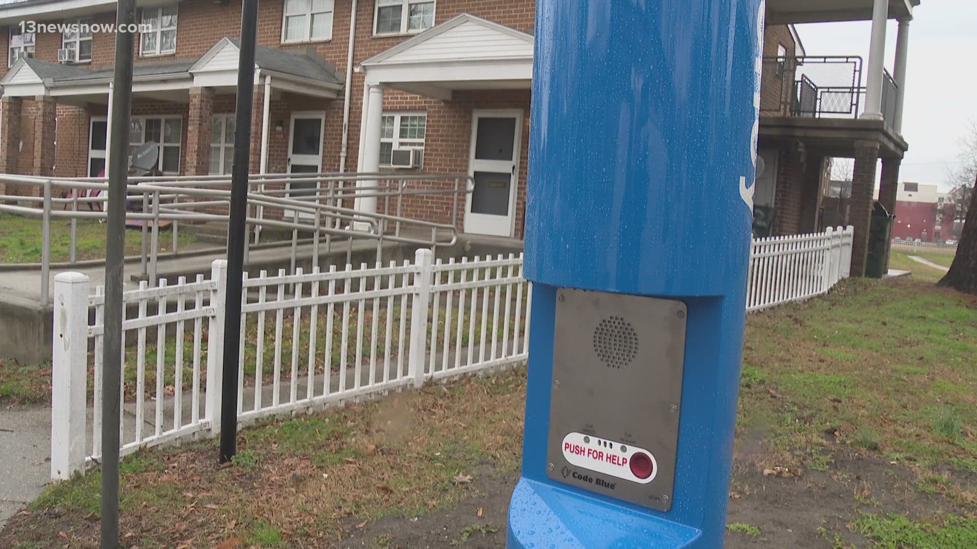 Leaders with the local housing authority said they will monitor the effectiveness and call volume of the new emergency callbox on Bagnall Road.