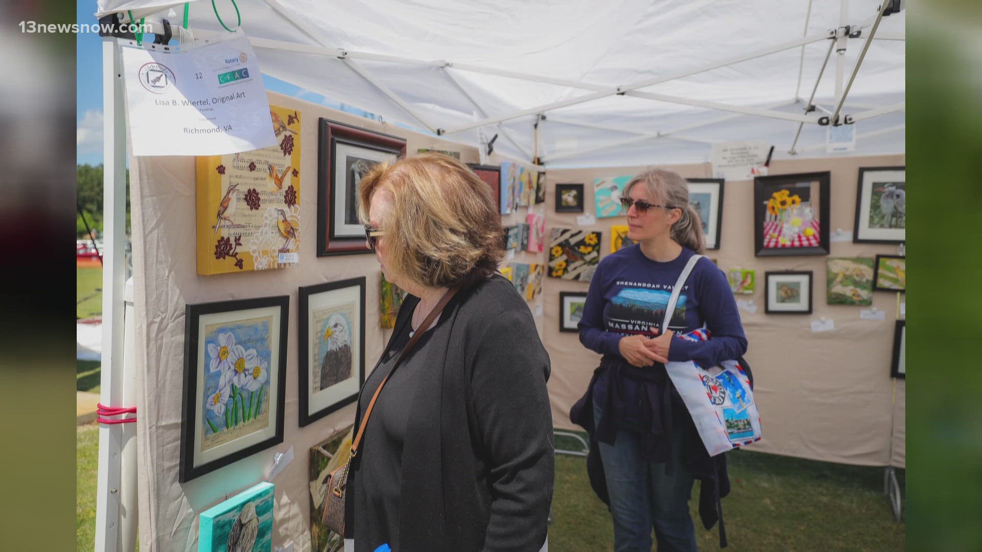 Chesapeake Spring Arts Festival 2025 Artists, music & craft beer