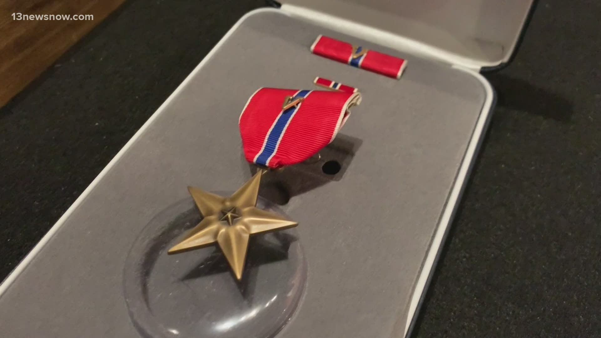 On Thursday retired Army Specialist Ronald Mallory received the nation's fourth-highest honor for military personnel: the Bronze Star.