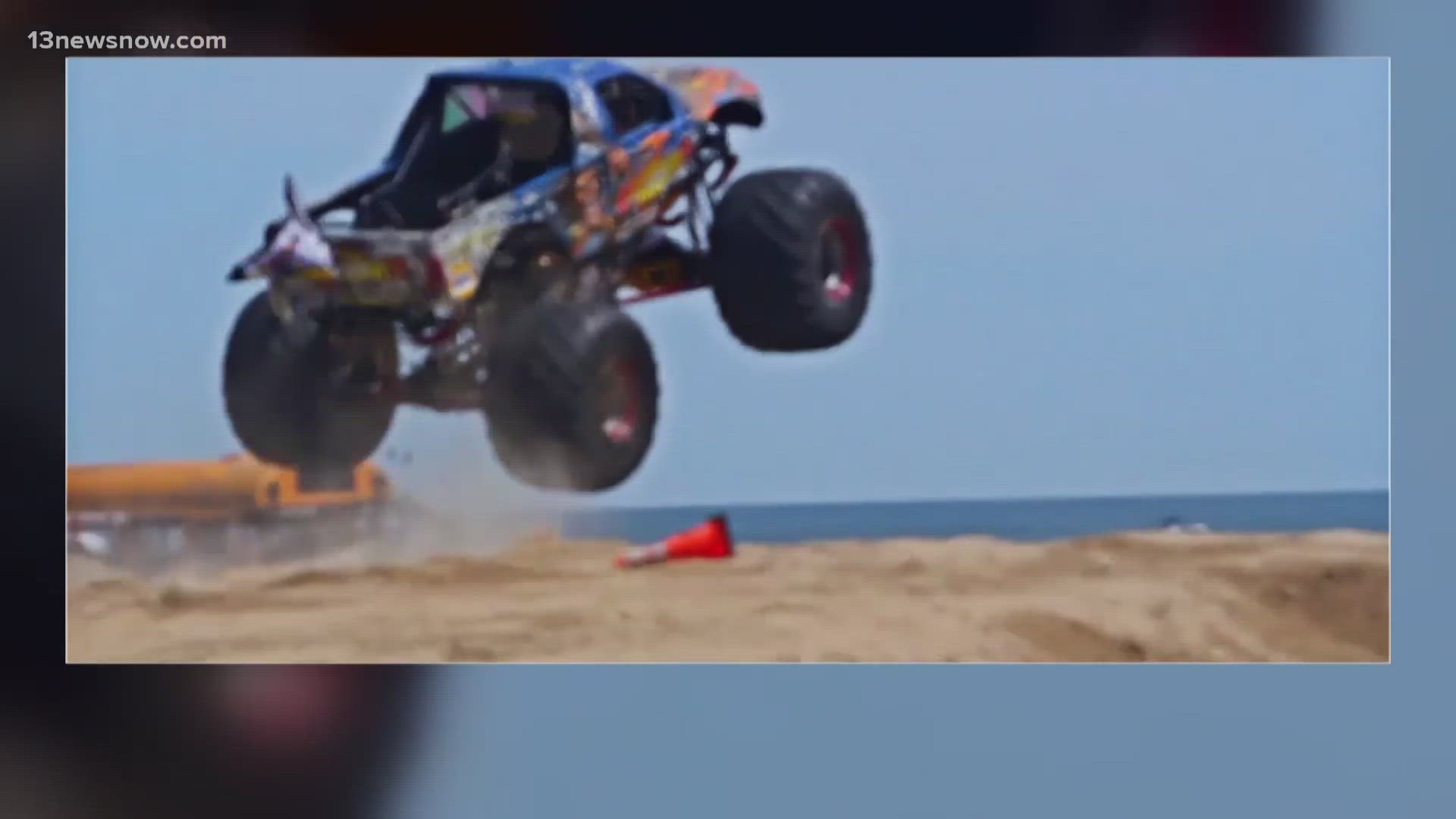The show will feature a race and stunt course built right into the sand at 6th Street.