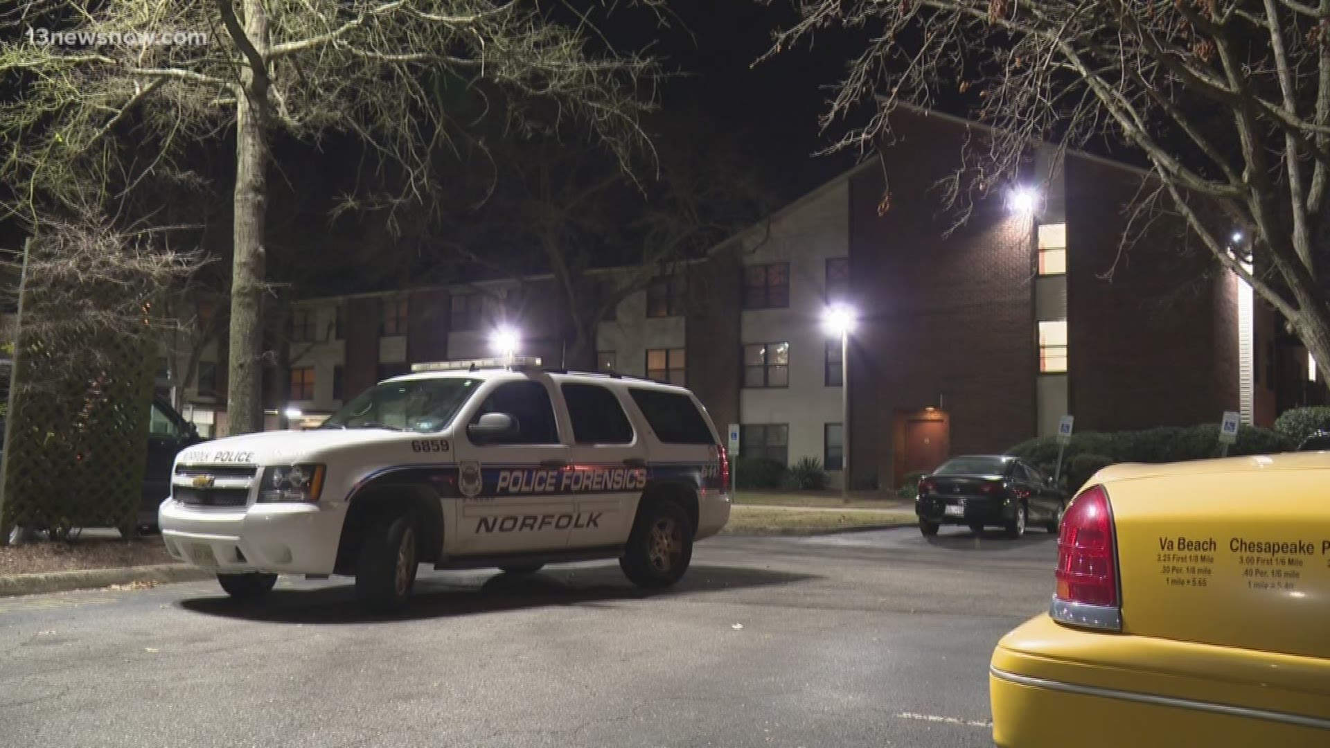 Norfolk police said a man was stabbed Thursday night. He died before police arrived.