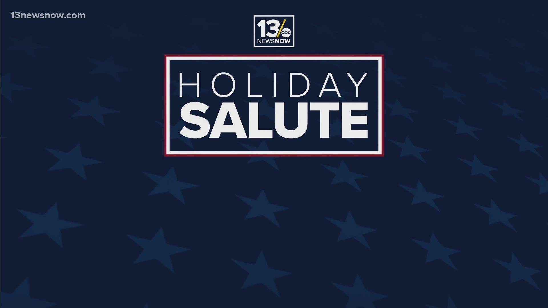 It's our station's annual tradition that recognizes service members and military families across Hampton Roads: Holiday Salute - A Tribute to Our Armed Forces!