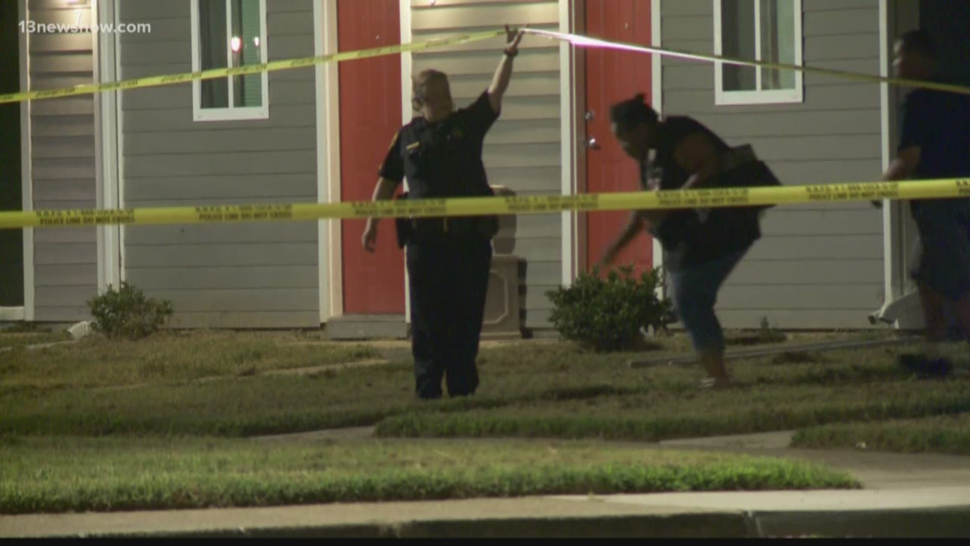 Two people were seriously hurt after a shooting on Teardrop Lane.