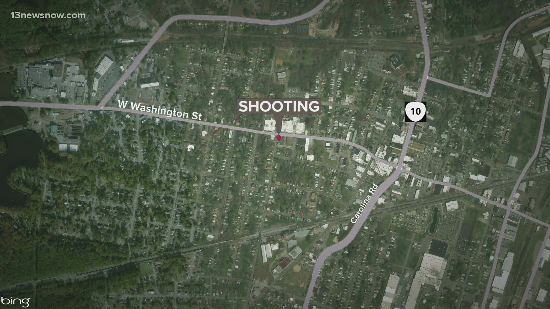 The shooting happened in the 100 block of Wellons Street.