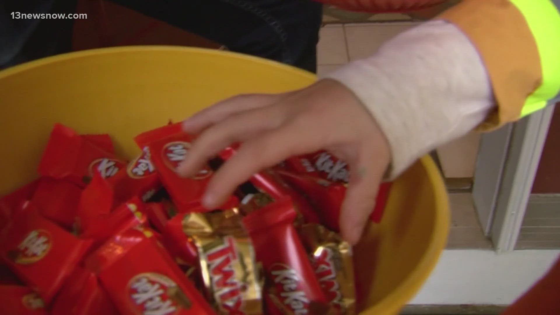 Children must have good brushing and flossing habits, especially around this time of year. And if you don't want to throw out any candy, you can donate it to others.