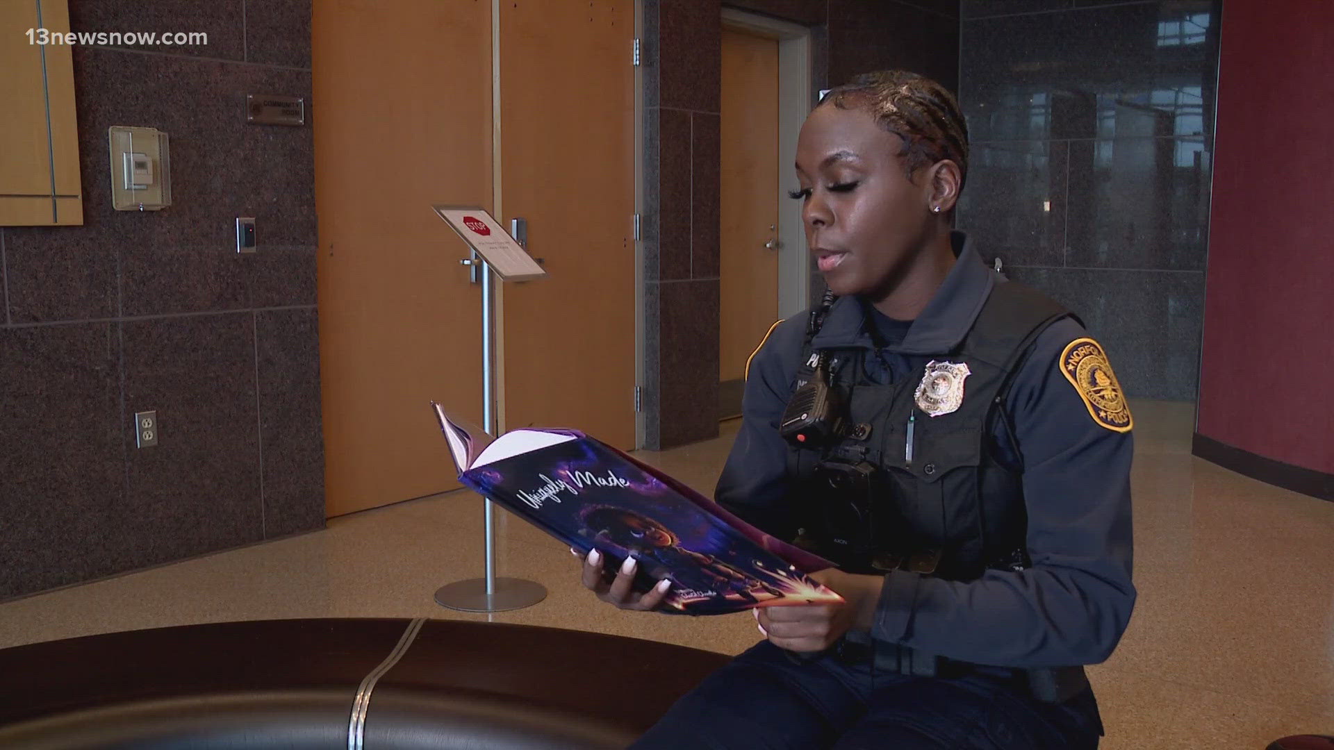 Norfolk Police Officer Shantel Chandler's new book is uplifting children with special needs and their families. The book is dedicated to her late daughter, Ava.