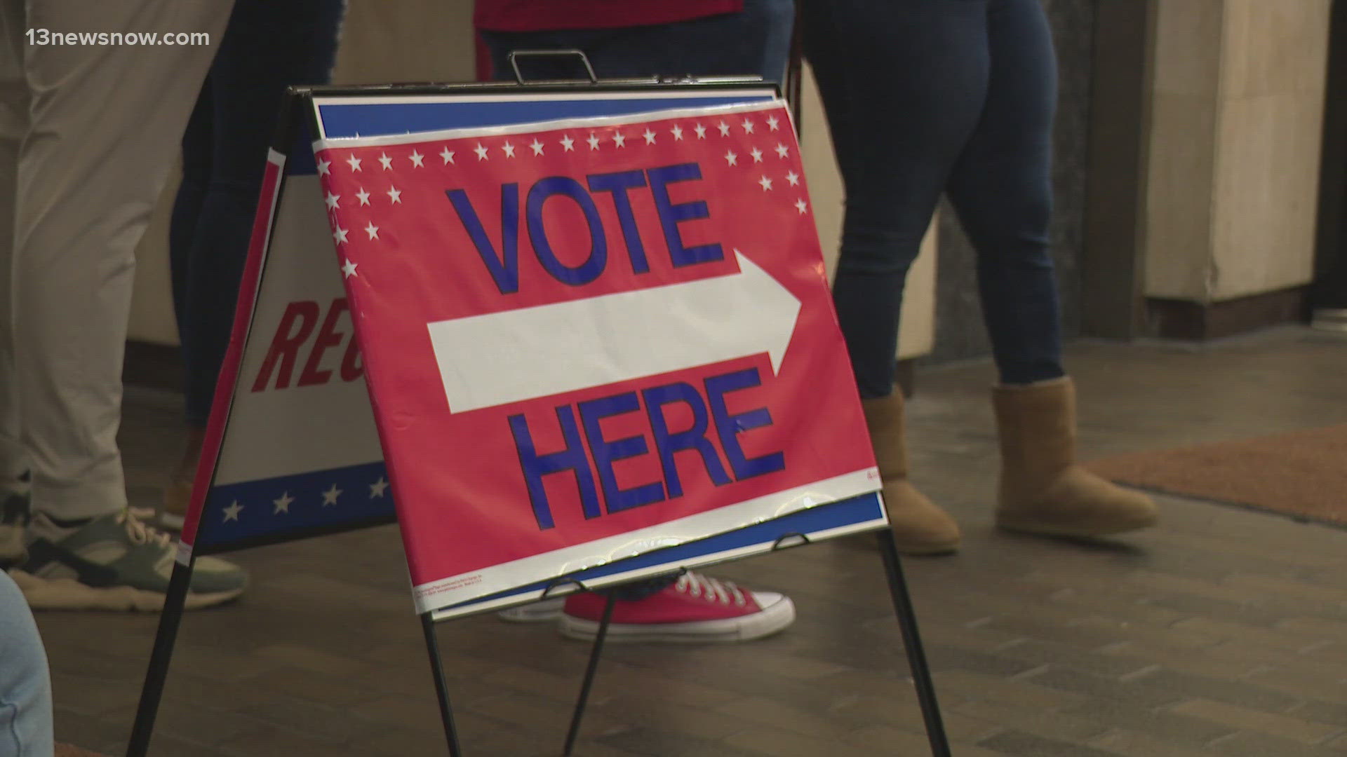 Officials expected a large turnout on Saturday for the final day of early voting.