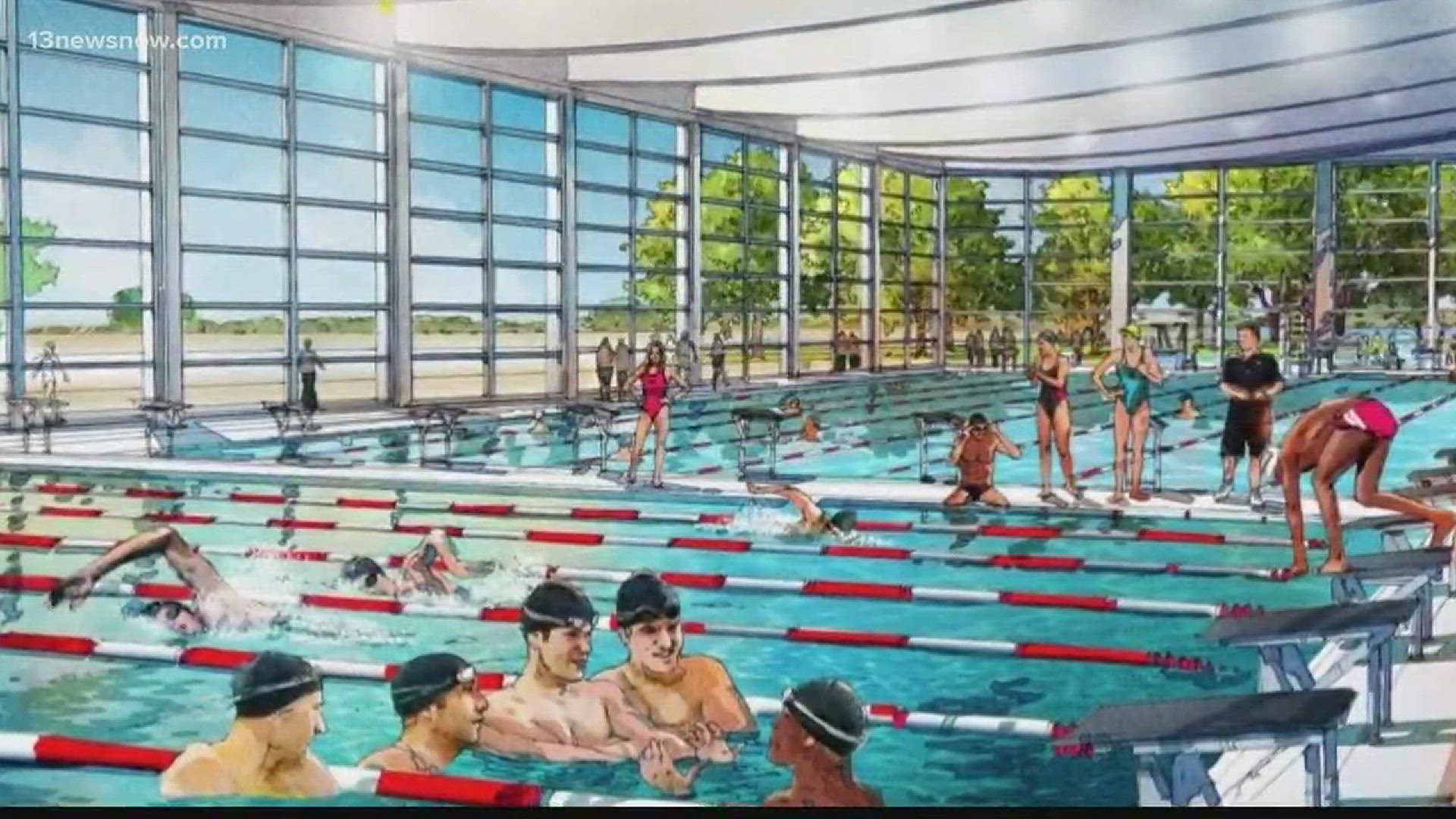 Hampton City Council votes to move ahead with the idea of a new aquatics center