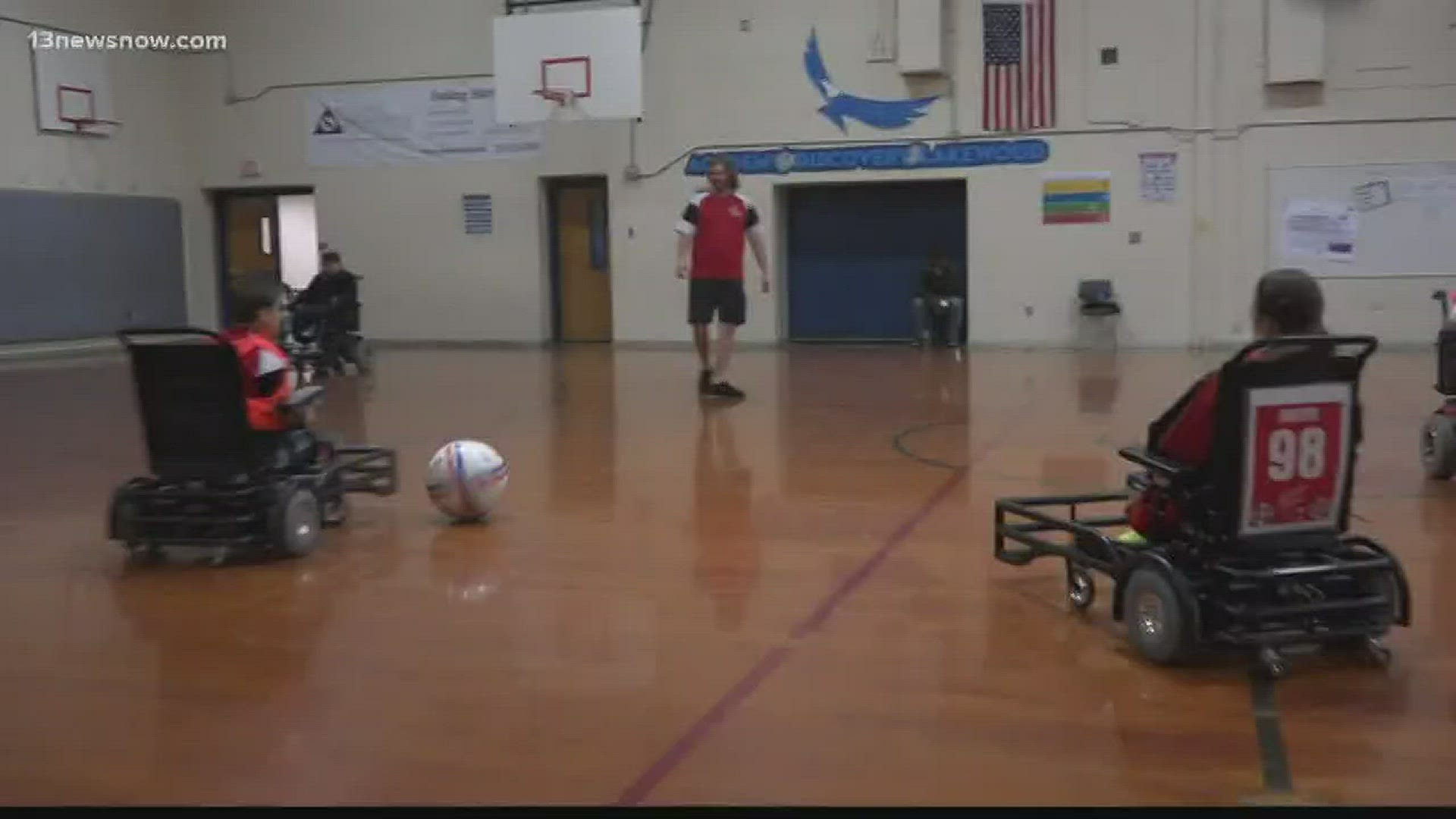 The only competitive Power Soccer Team in Virginia is located right here in Hampton Roads