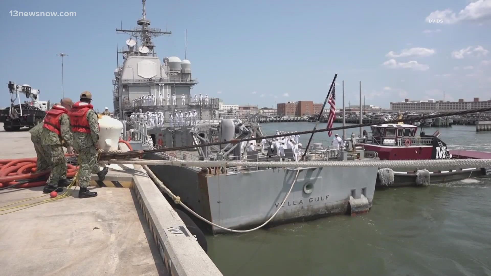 It's all part of an effort to reduce $66 million in the budget for U.S. Navy shore facilities.