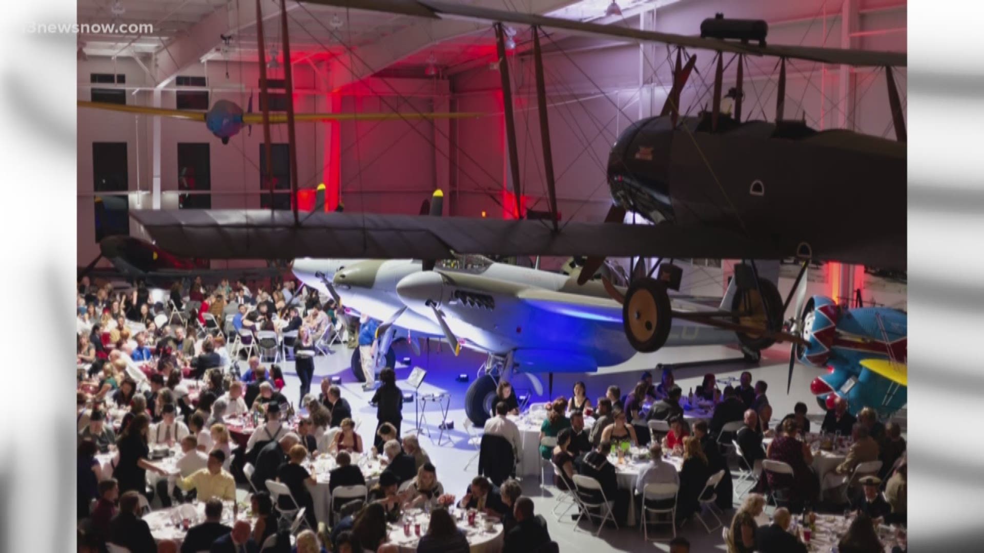 The Military Aviation Museum's Big Band Hangar Dance is next Saturday, just in time for Valentine's Day.