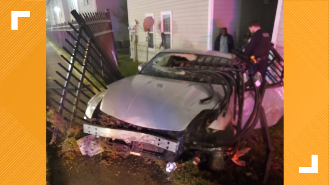 Car crashes into building on Republic Rd, Virginia Beach | 13newsnow.com
