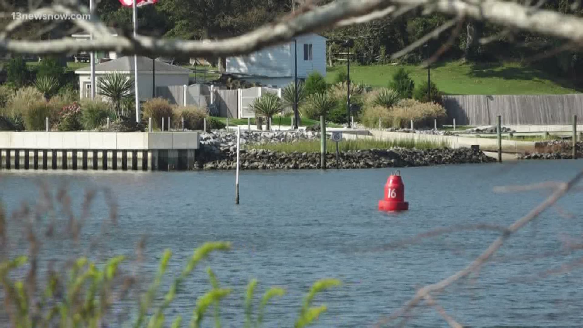They're placing new buoys in Broad Bay, Linkhorn Bay, and the Lynnhaven Inlet. This is a popular spot for boaters - but the waters aren't always easy to navigate.
