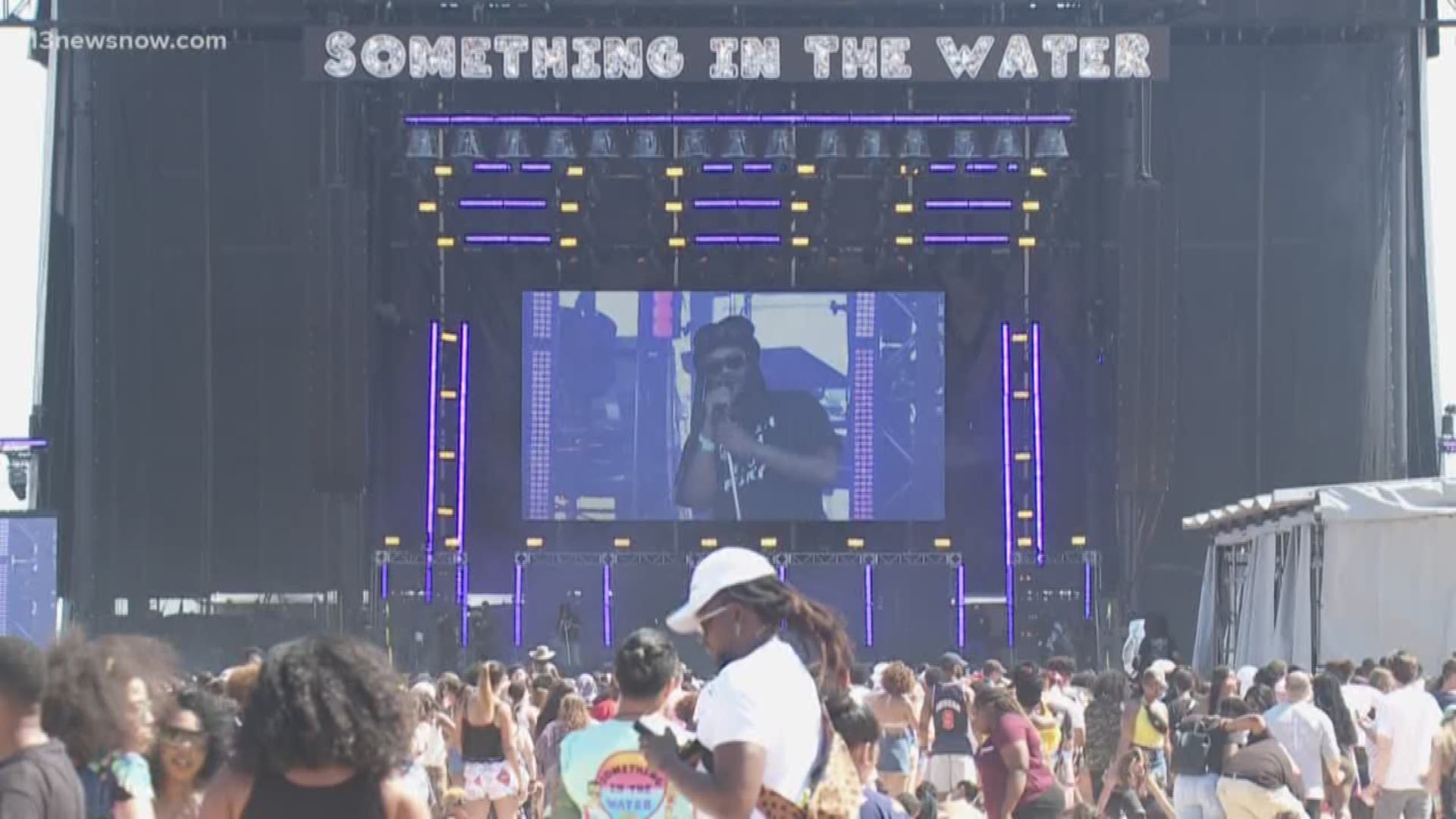 Organizers say more events will be available and 20 more artists will be performing for Something in the Water 2020.