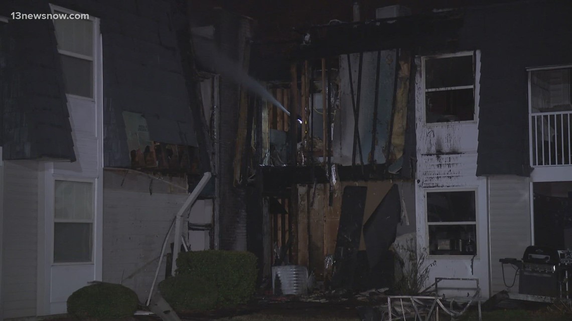 Residents, several pets rescued from Virginia Beach apartment fire ...