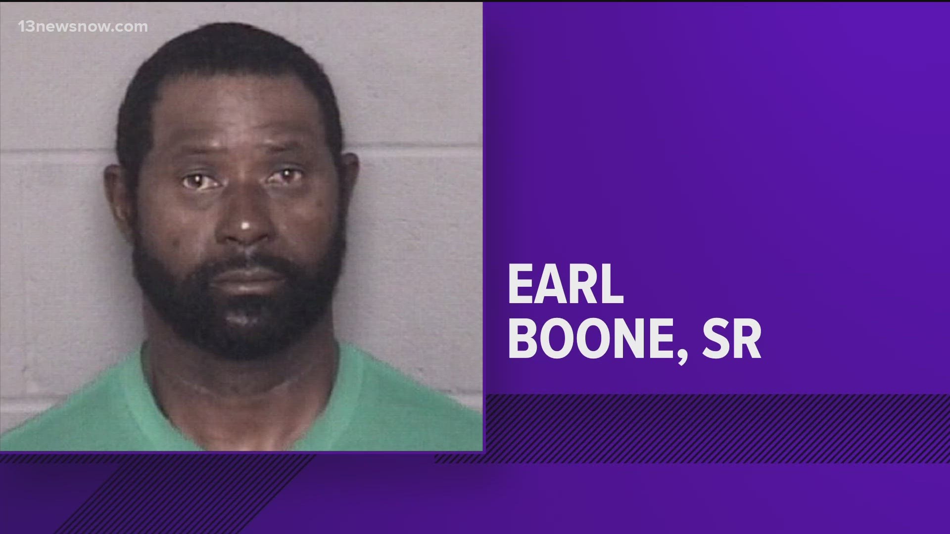 Earl Boone Sr. pleaded guilty to second-degree murder for shooting and killing his son at Sentara Obici Hospital. The shooting took place in a parking lot in 2019.