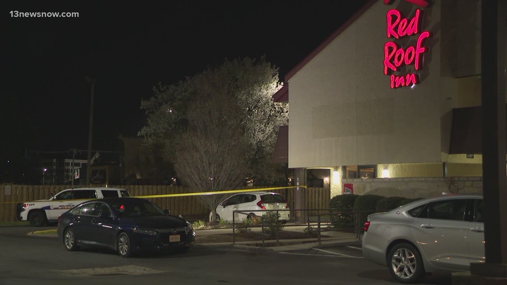 Two people were arrested in connection to a deadly shooting at a Red Roof Inn in Virginia Beach earlier this month, police said.
