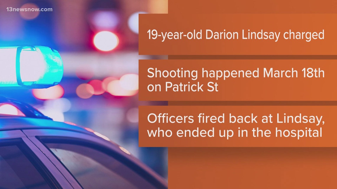 Hampton 19YO charged in March gunfire exchange with Newport News police ...