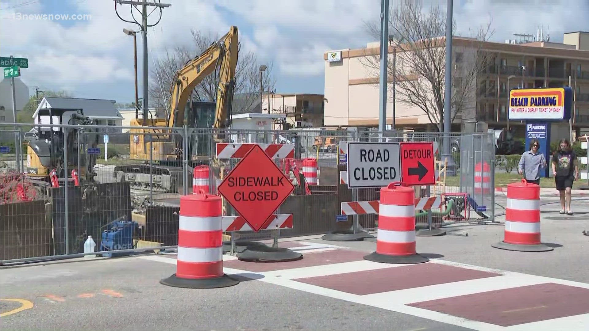 The Virginia Beach Department of Public Works has several projects in the works, which include infrastructure updates and prep for larger projects still under wraps.