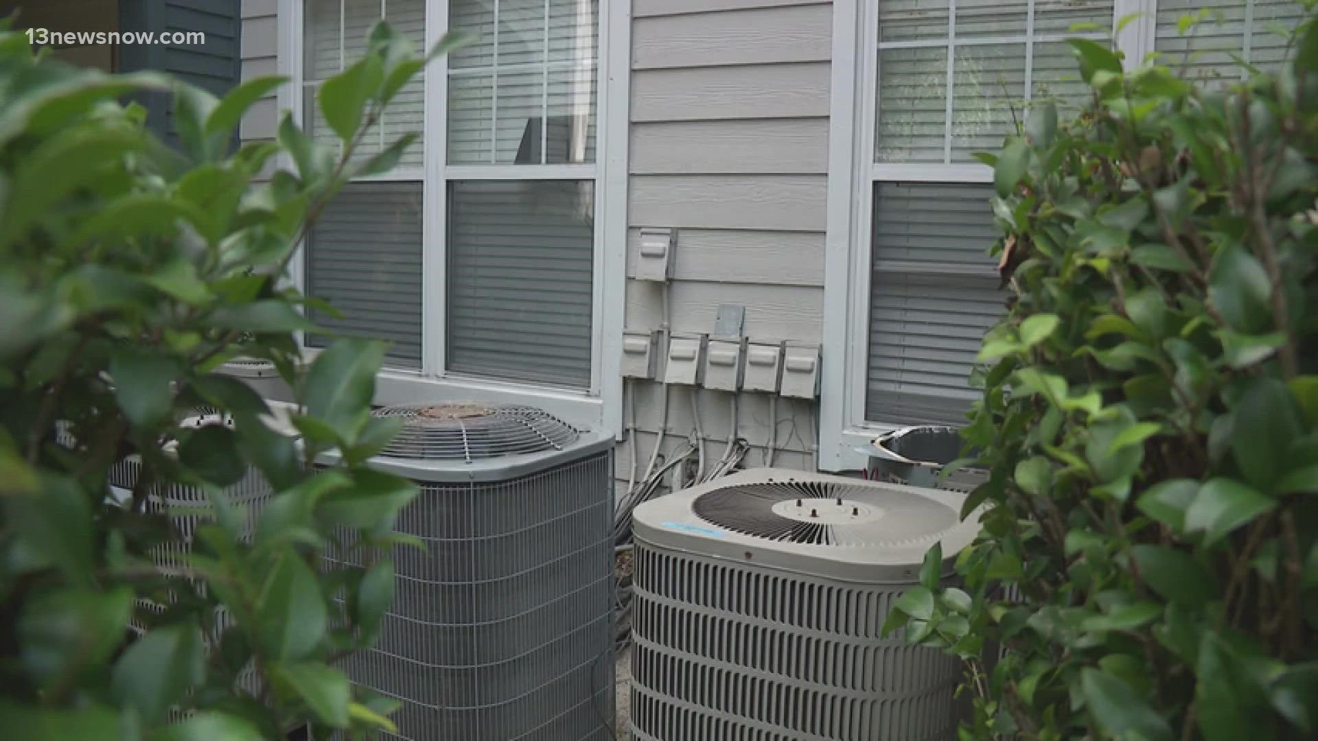 Some residents at the "Hideaway at Greenbrier Luxury Apartment Homes" said they've been trying to get their AC units fixed for months.