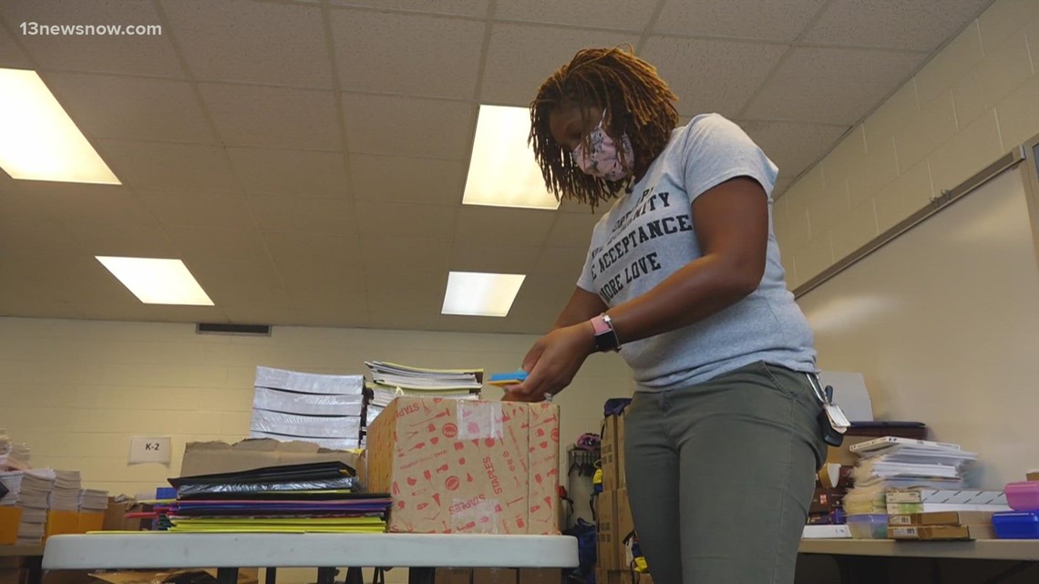 Donors give first-year Virginia Beach teachers much-needed supplies