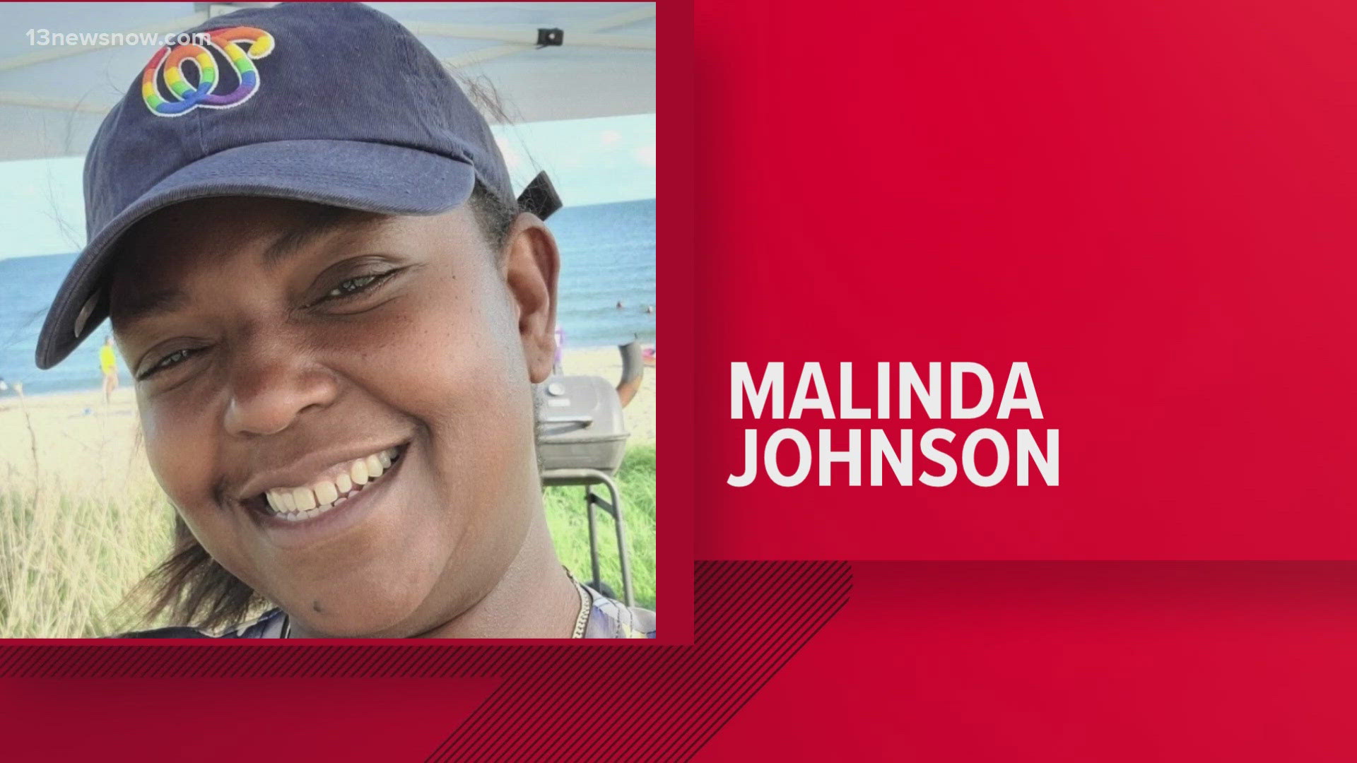 Portsmouth police investigators are searching for 52-year-old Malinda Johnson, who was last seen on Spence Road around 4 p.m. Sunday.