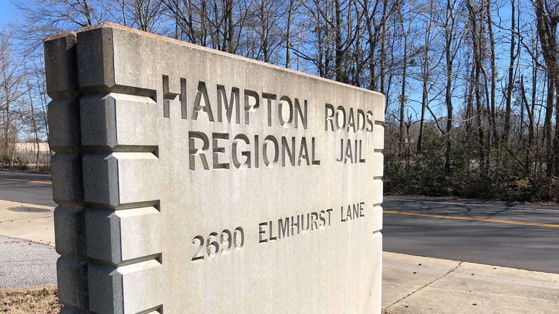 Inmate at Hampton Roads Regional Jail charged with firstdegree murder