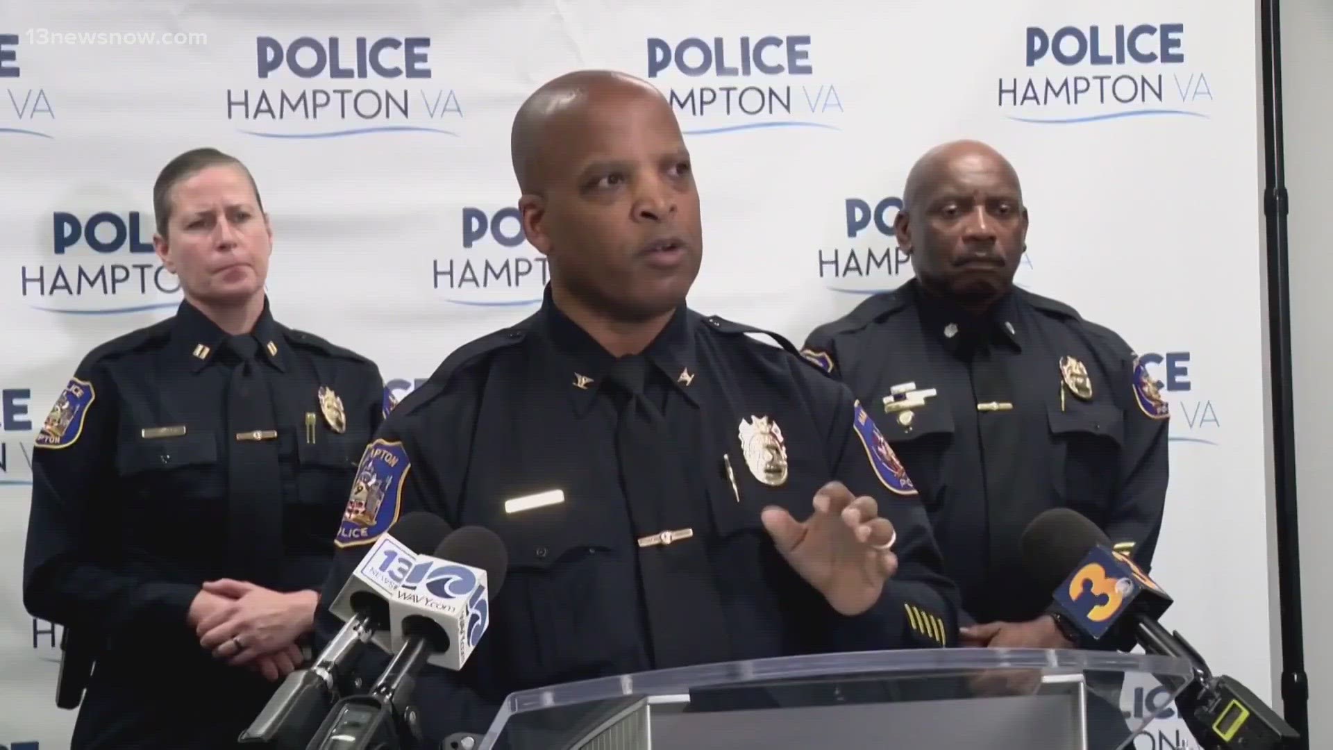 Hampton is experiencing an uptick in violent crime with 14 homicides so far in 2023.