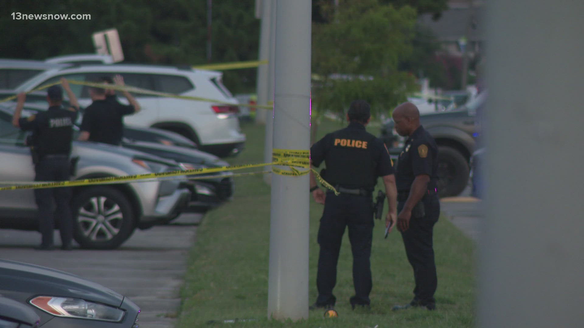 A man is fighting for his life after someone shot him in Ocean View. Officers found him at Community Beach Park just after 6:20 p.m. Wednesday.