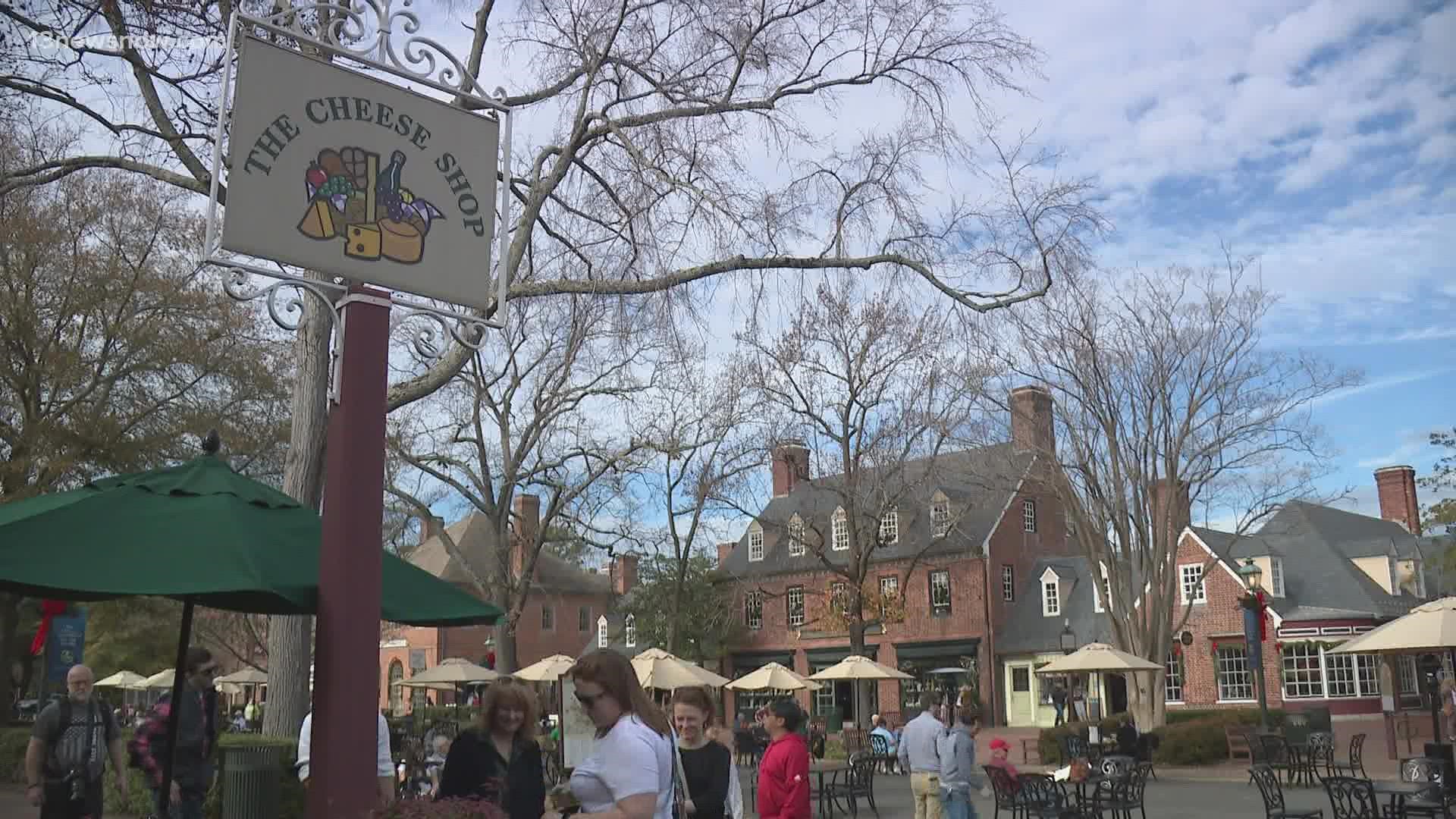 The popular Colonial Williamsburg business temporarily suspended its sandwich-making service in December because of staffing shortages.