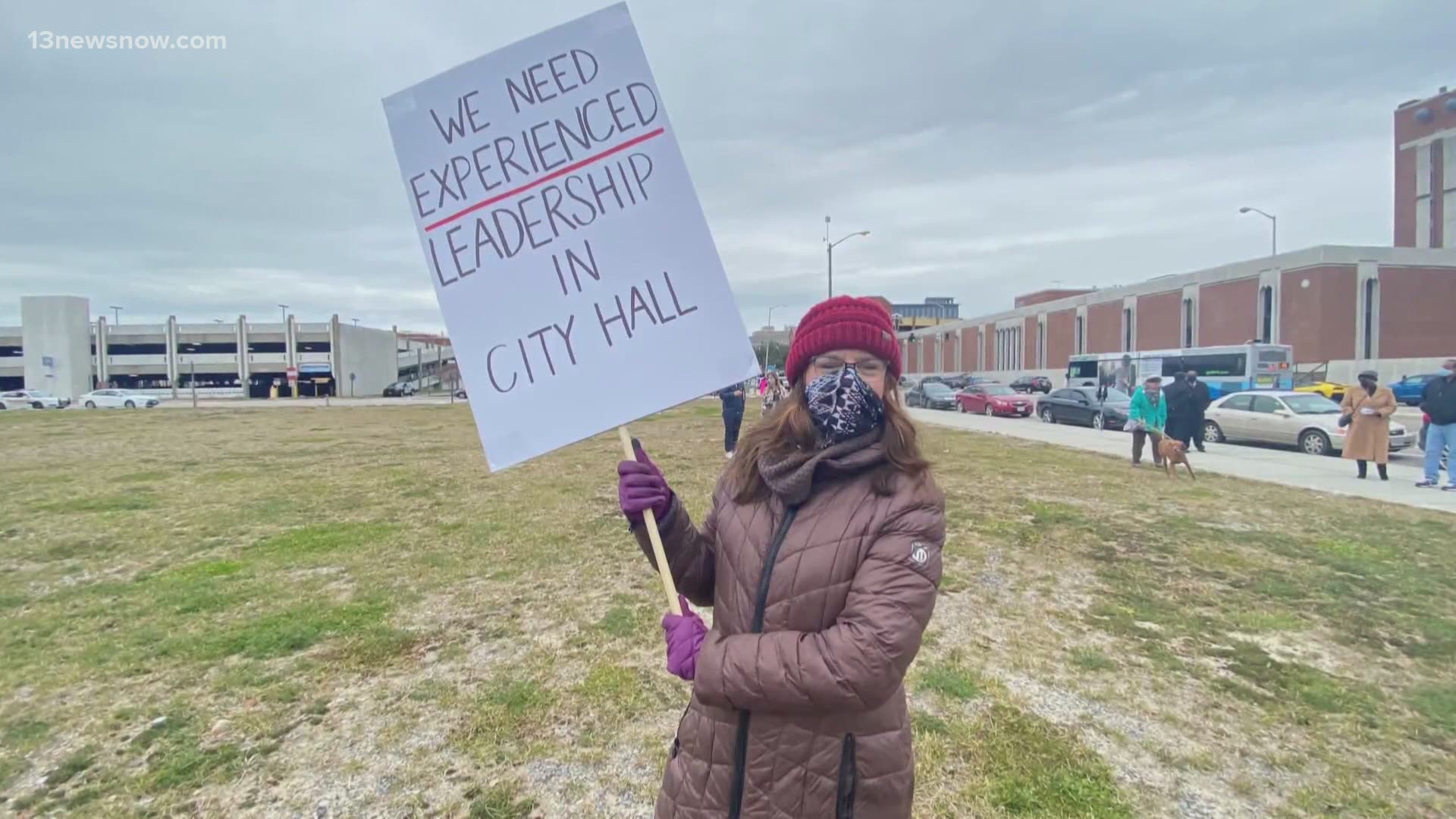 There were groups pleading for city leaders to choose a different candidate, and others who were sure Meeks is right for the job. The city council will decide.