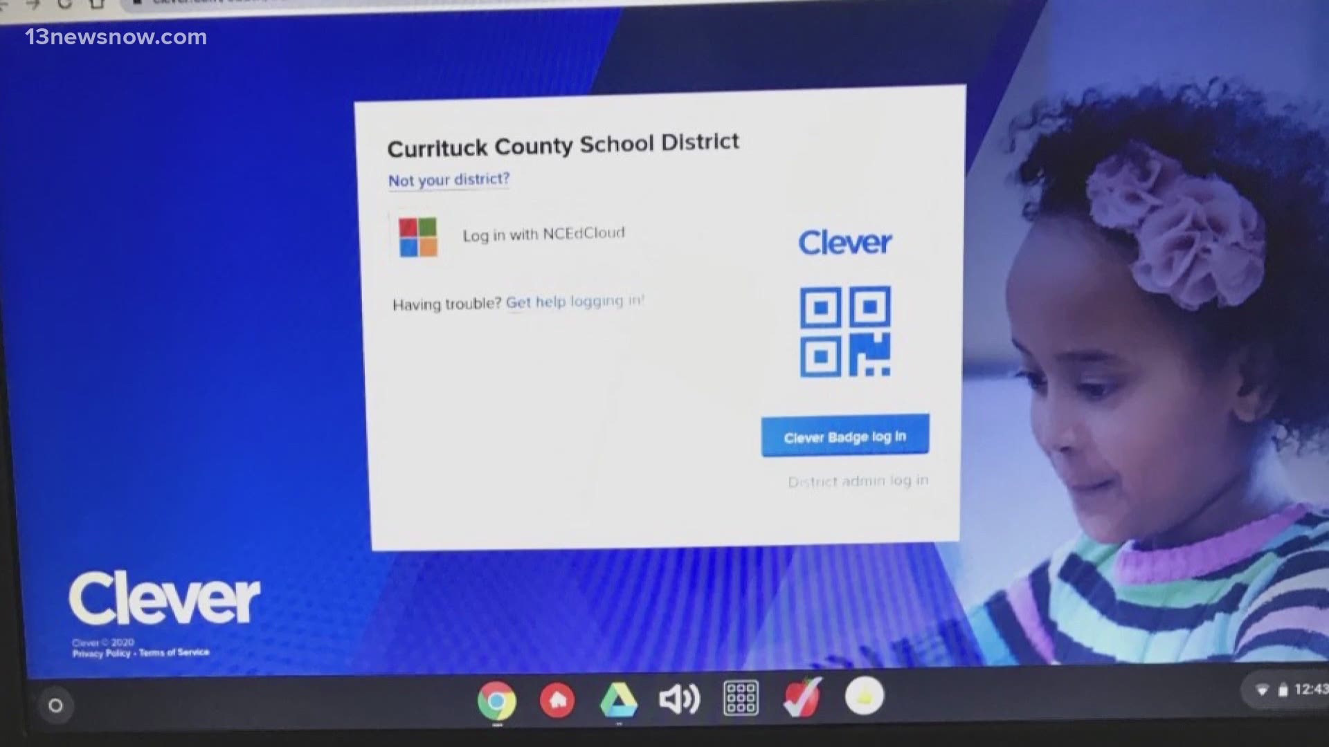 13News Now Megan Shinn has more on the outage that affected some North Carolina students' first day of school with virtual instruction.