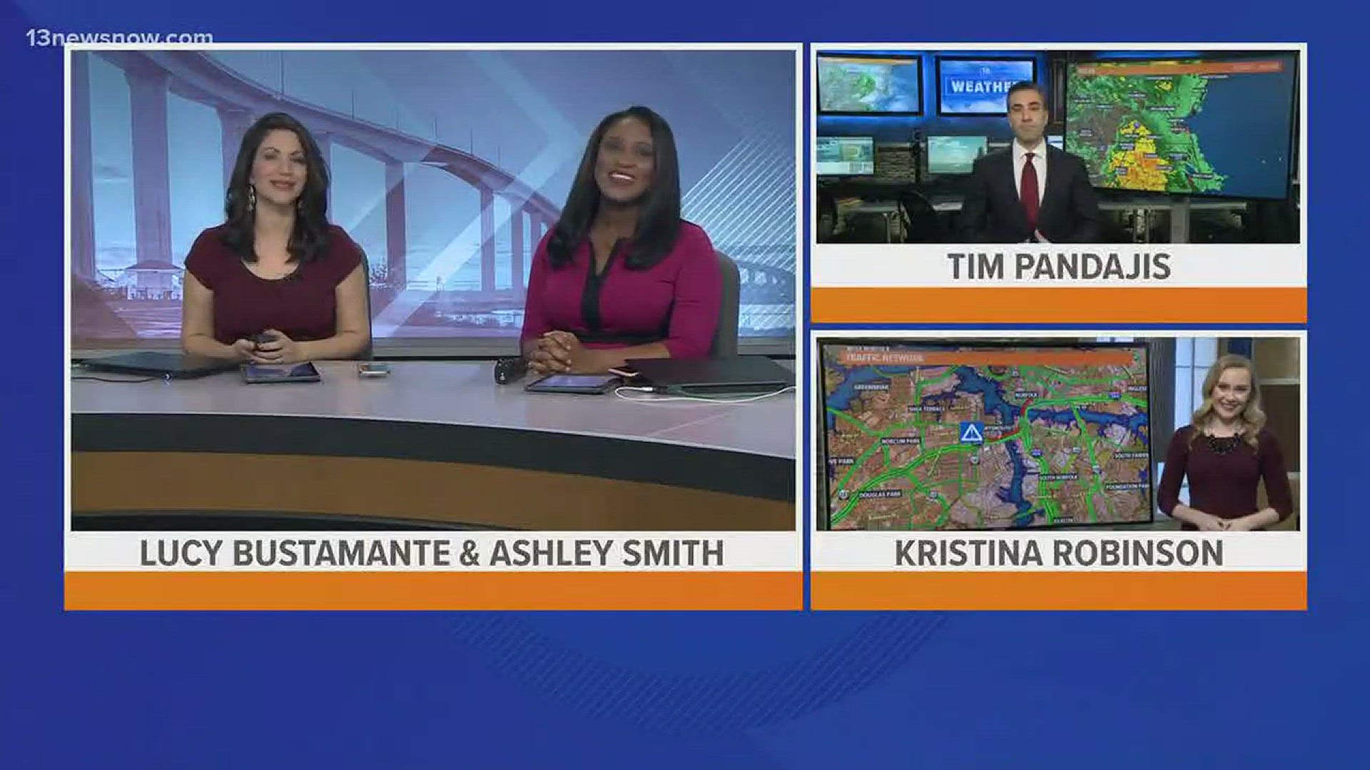 Top stories from 13News Now Daybreak with Ashley Smith and Lucy Bustamante