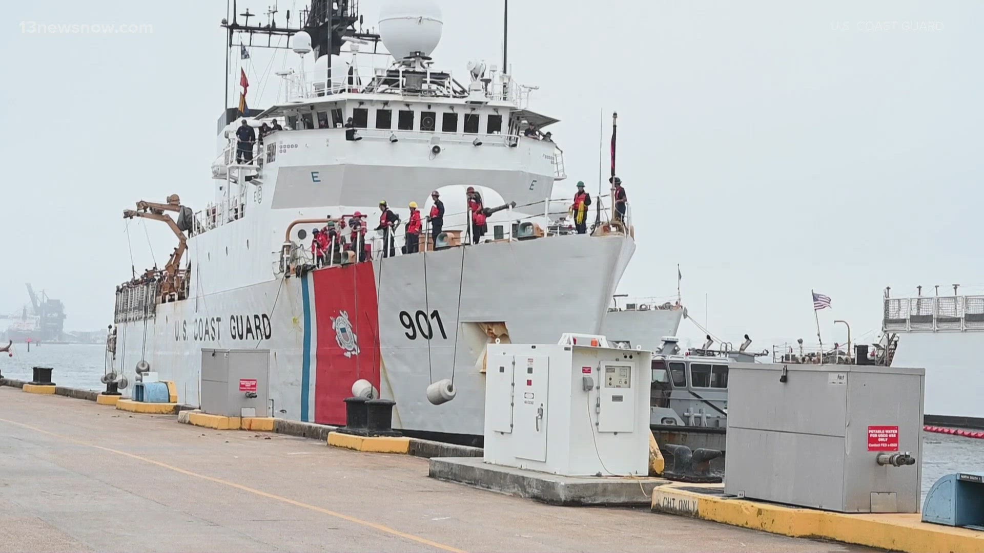 According to the Coast Guard, Bear conducted six counterdrug interdictions and seized a total of 8,558 pounds of cocaine worth an estimated $97 million.