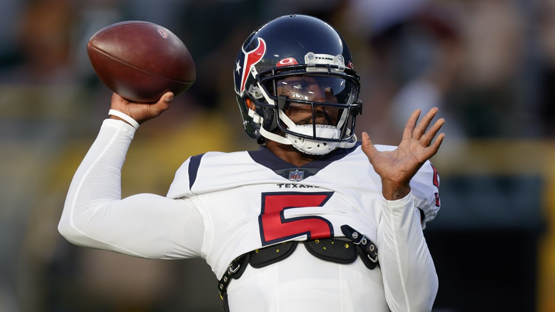 Tyrod Taylor named Houston Texans starter at quarterback; Deshaun