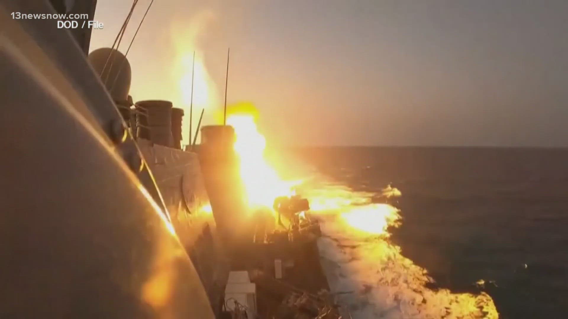 USS Gravely shot down an anti-ship missile fired by Houthi rebels, according to U.S. Central Command. That missile came within a mile of the ship.