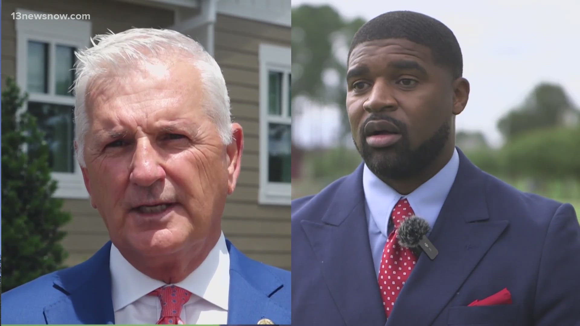 In a battle between two familiar faces, Incumbent Mayor Rick West and Councilman Don Carey are both running for Mayor of Chesapeake.